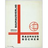 Bauhaus - [Vorankündigung der] Bauhausbücher.
