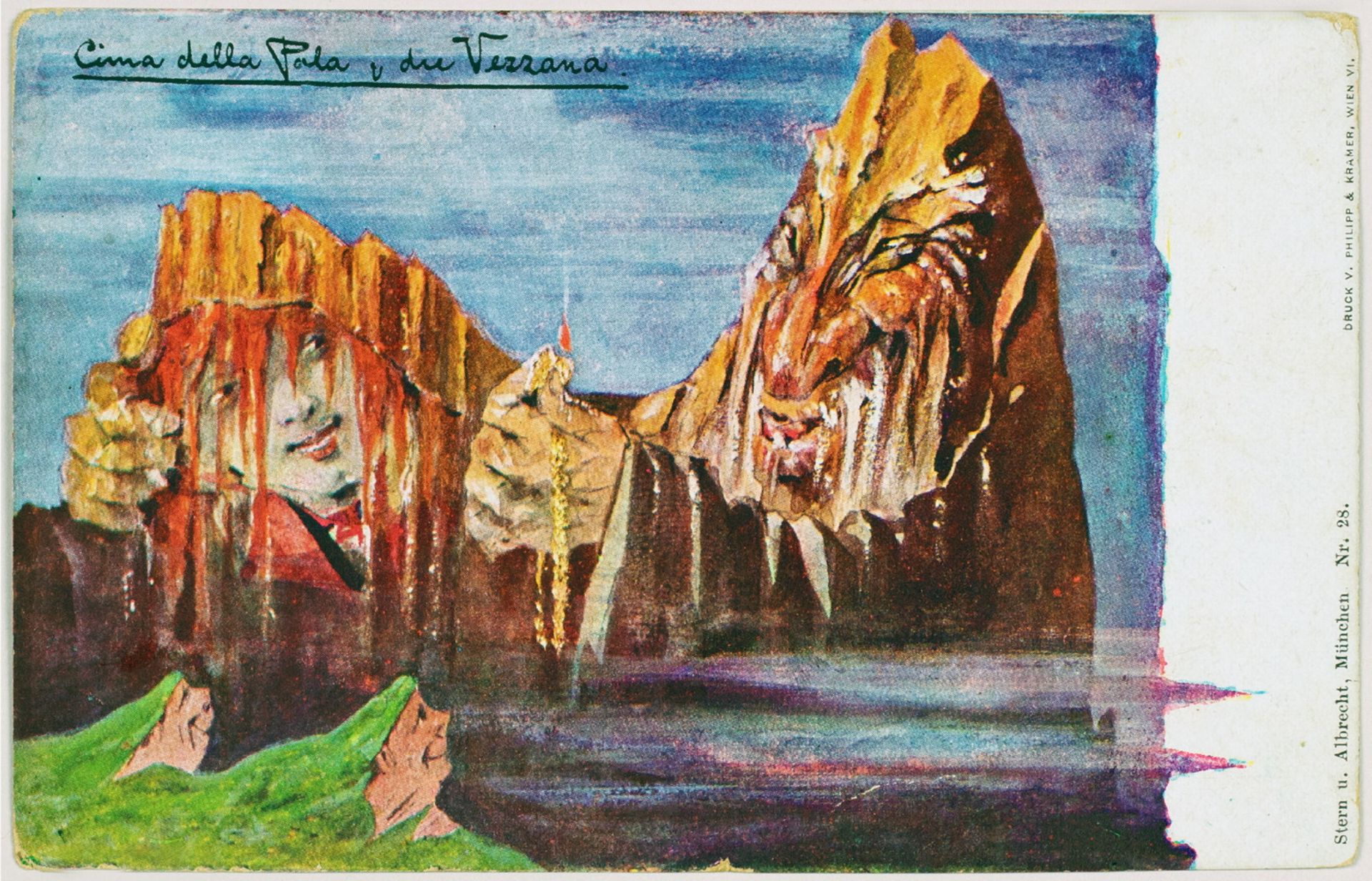 Emil Nolde. Bergpostkarten. - Bild 14 aus 15
