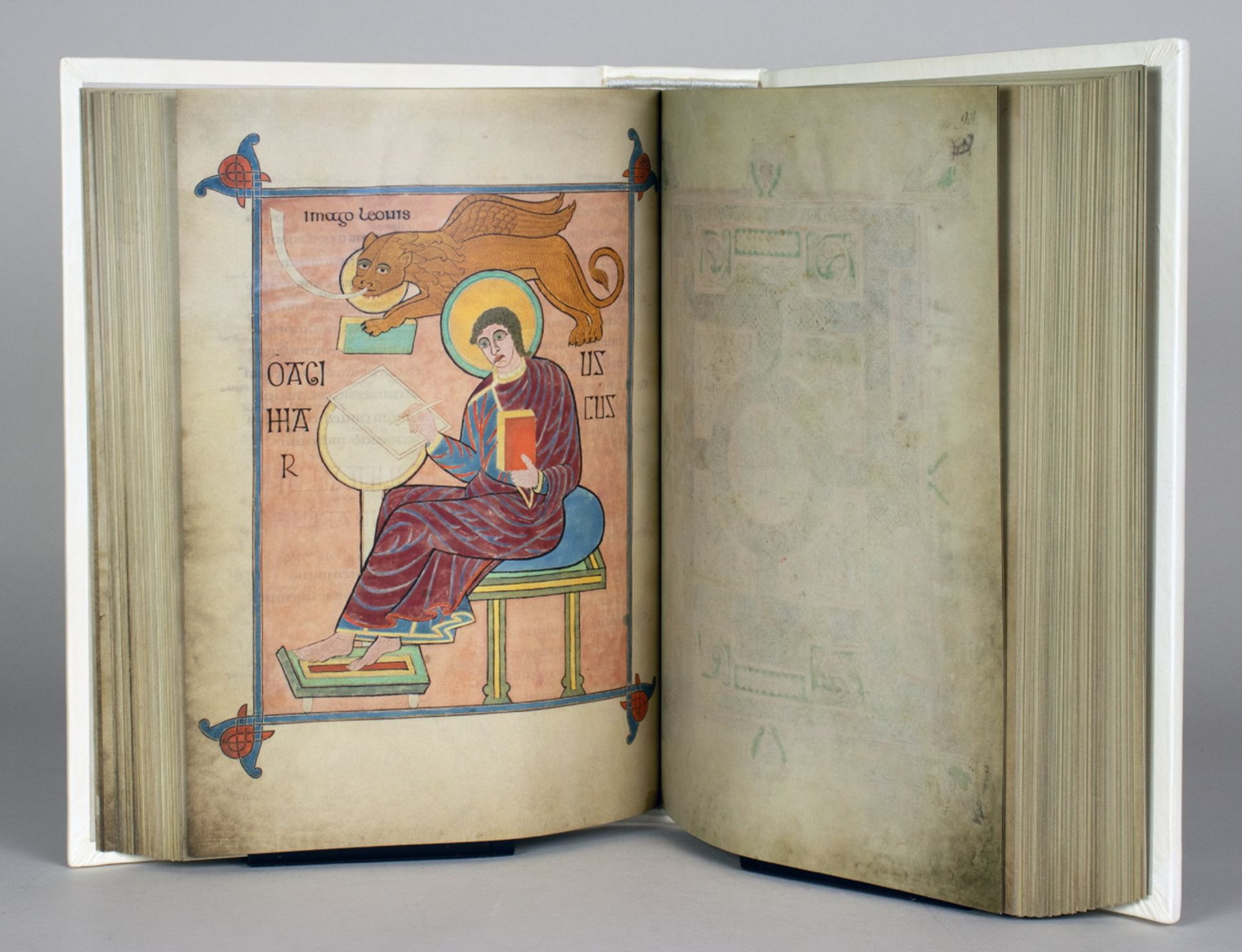 Faksimiles - The Lindisfarne Gospels. Das Buch von Lindisfarne. - Image 3 of 3