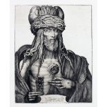 Ernst Fuchs - Jean Paul. Die Rede des toten Christus vom Weltgebäude herab, daß kein Gott sei.