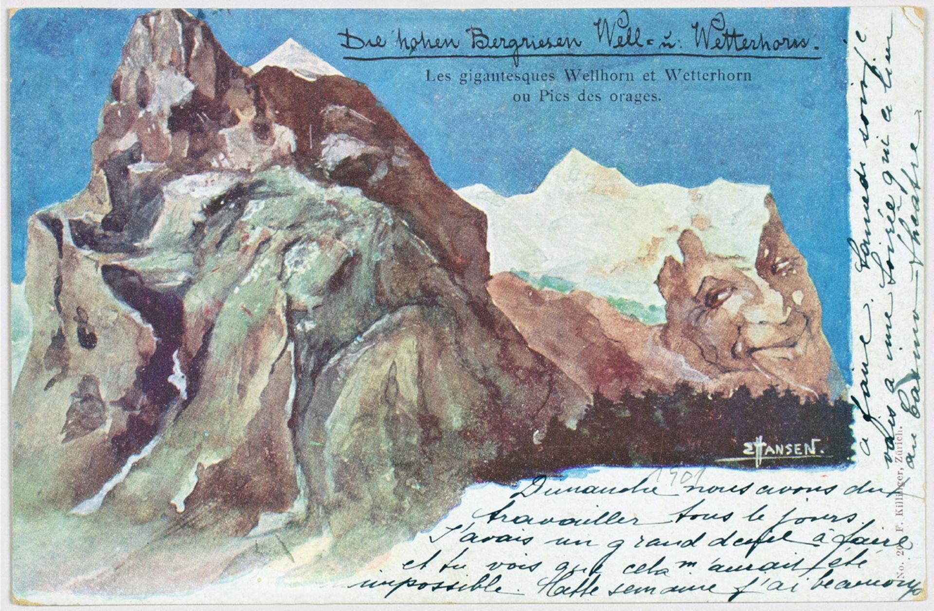 Emil Nolde. Bergpostkarten. - Bild 11 aus 15