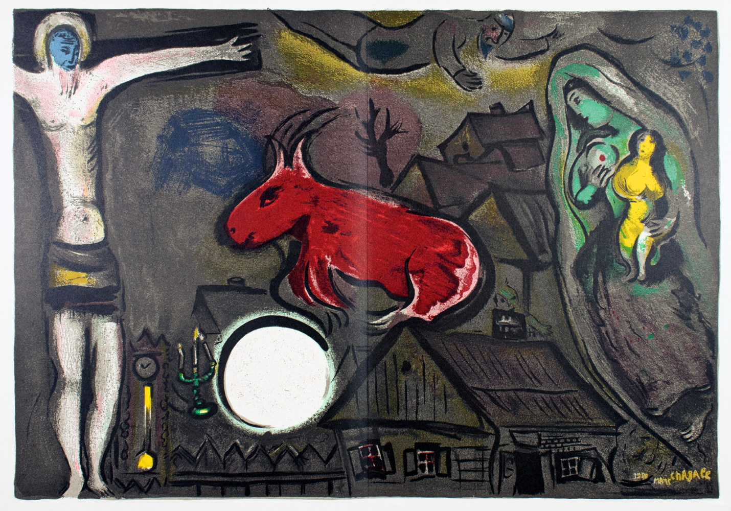 Marc Chagall. Vier Hefte der Reihe »Derriere le miroir«. - Image 5 of 5