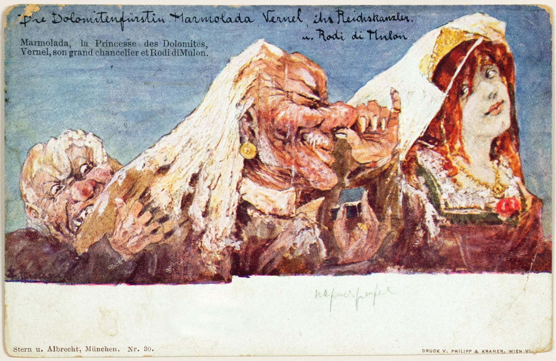 Emil Nolde. Bergpostkarten. - Image 15 of 15