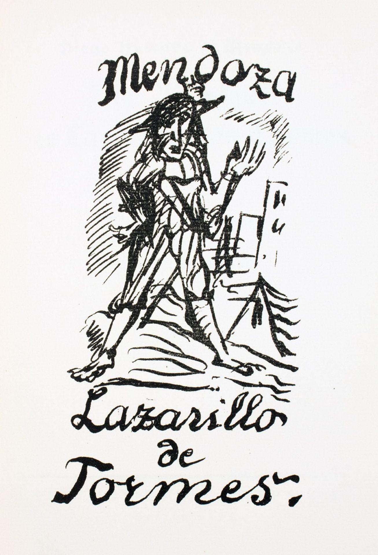 Paul Kleinschmidt. Diego Hurtado di Mendoza. Die Abenteuer des Lazarillo von Tormes. - Image 4 of 5