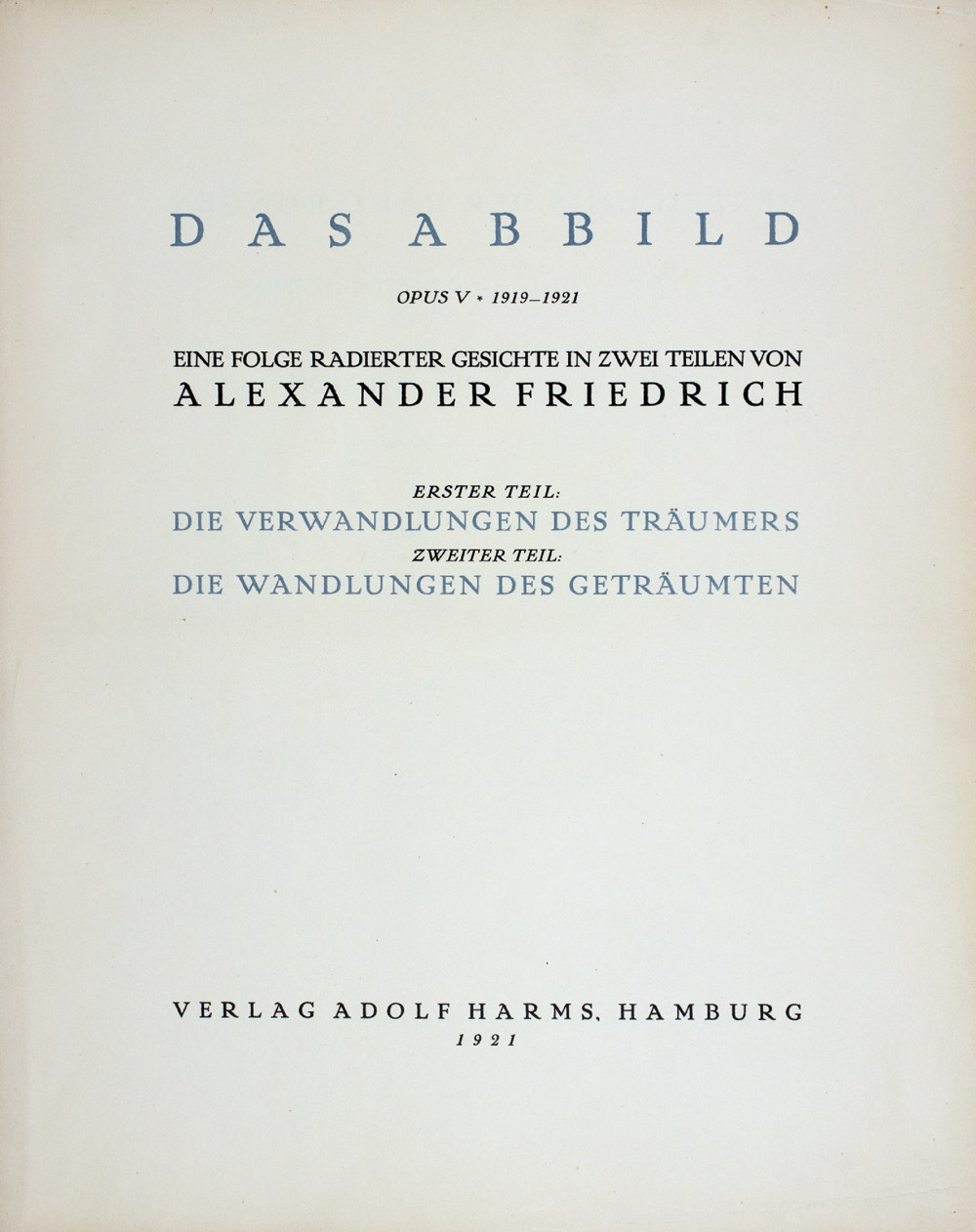 Alexander Friedrich. Das Abbild. - Image 6 of 6