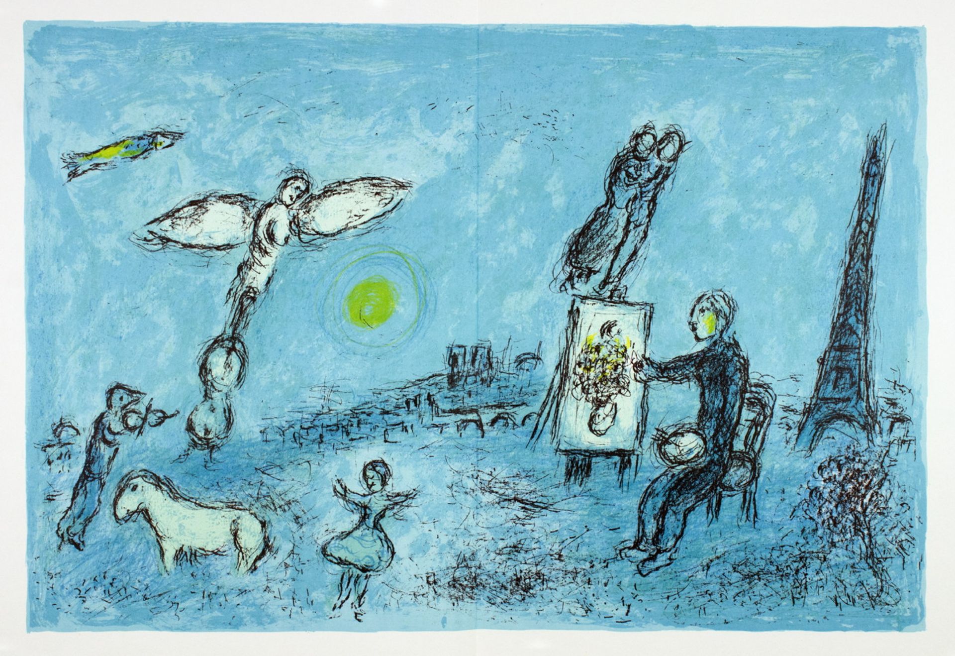 Marc Chagall. Vier Hefte der Reihe »Derriere le miroir«. - Bild 4 aus 5