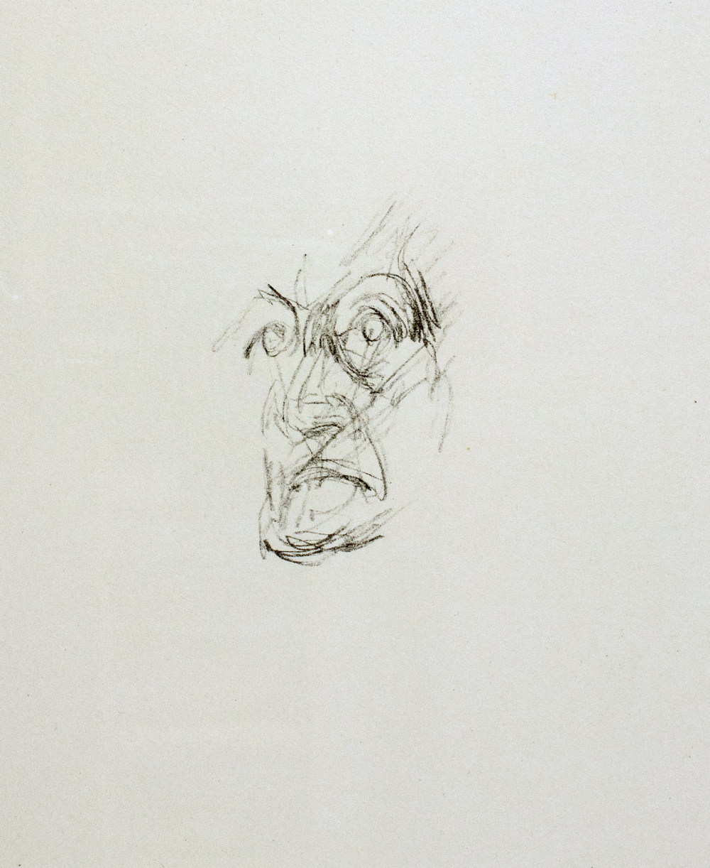 Alberto Giacometti. Visage de la mère. - Image 2 of 2