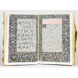 Kelmscott Press - Dante Gabriel Rossetti. Sonnets and Lyrical Poems.