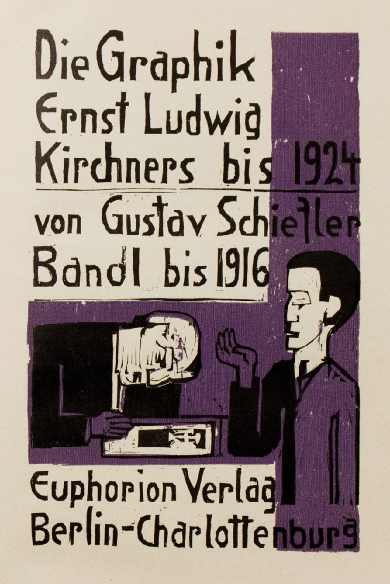 Ernst Ludwig Kirchner - Gustav Schiefler. Die Graphik Ernst Ludwig Kirchners bis 1924. - Image 2 of 8