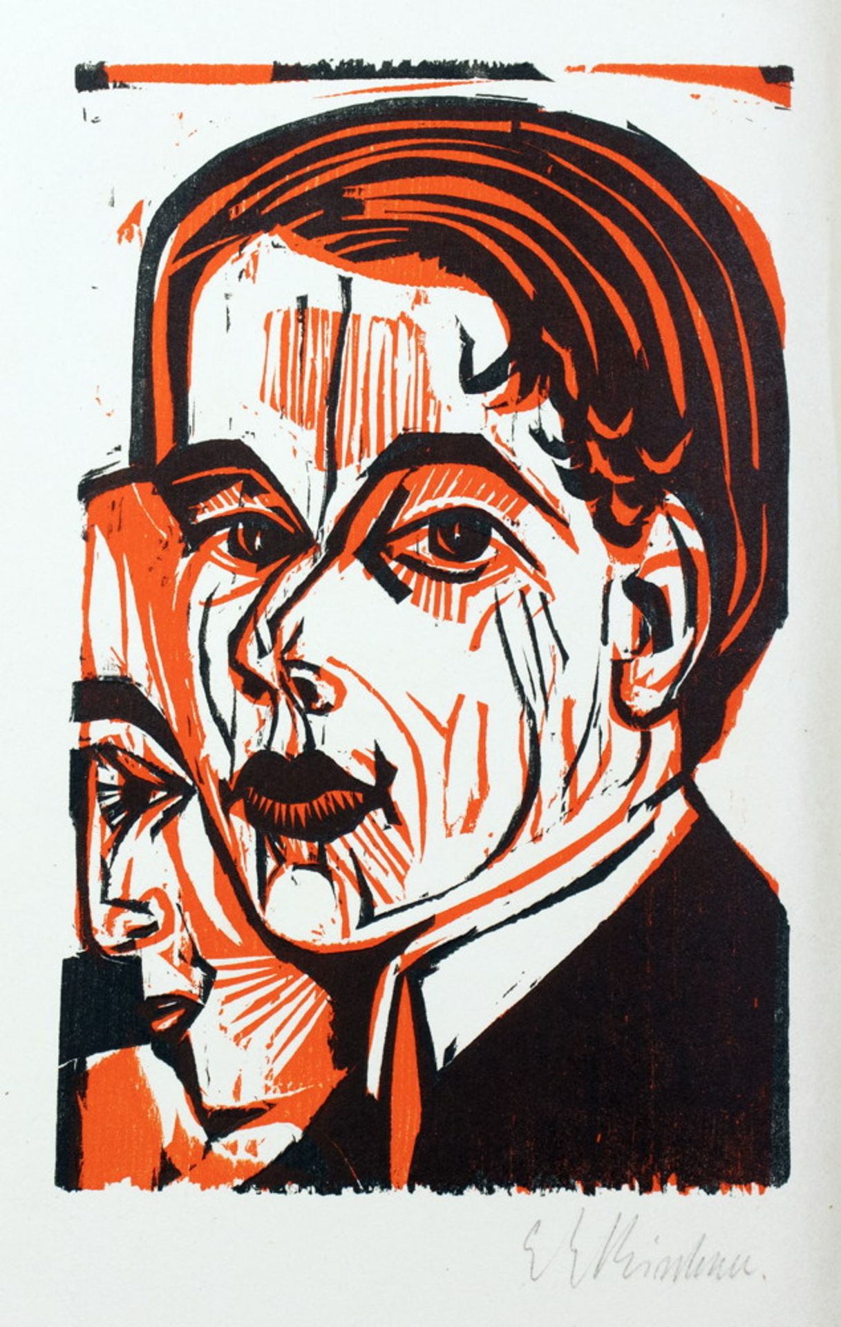 Gustav Schiefler. Die Graphik Ernst Ludwig Kirchners bis 1924. - Image 2 of 11