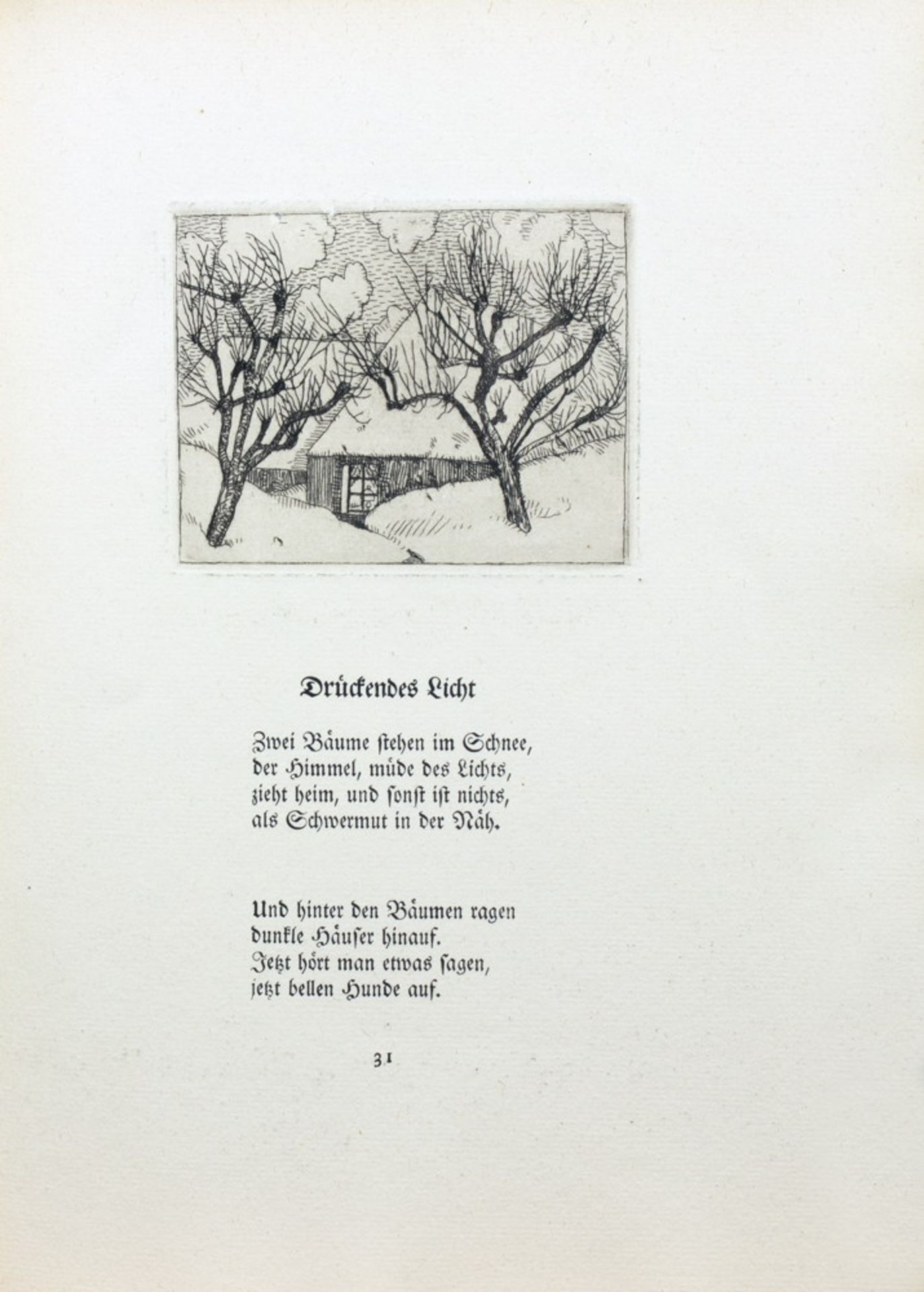 Karl Walser - Robert Walser. Gedichte. - Image 2 of 3