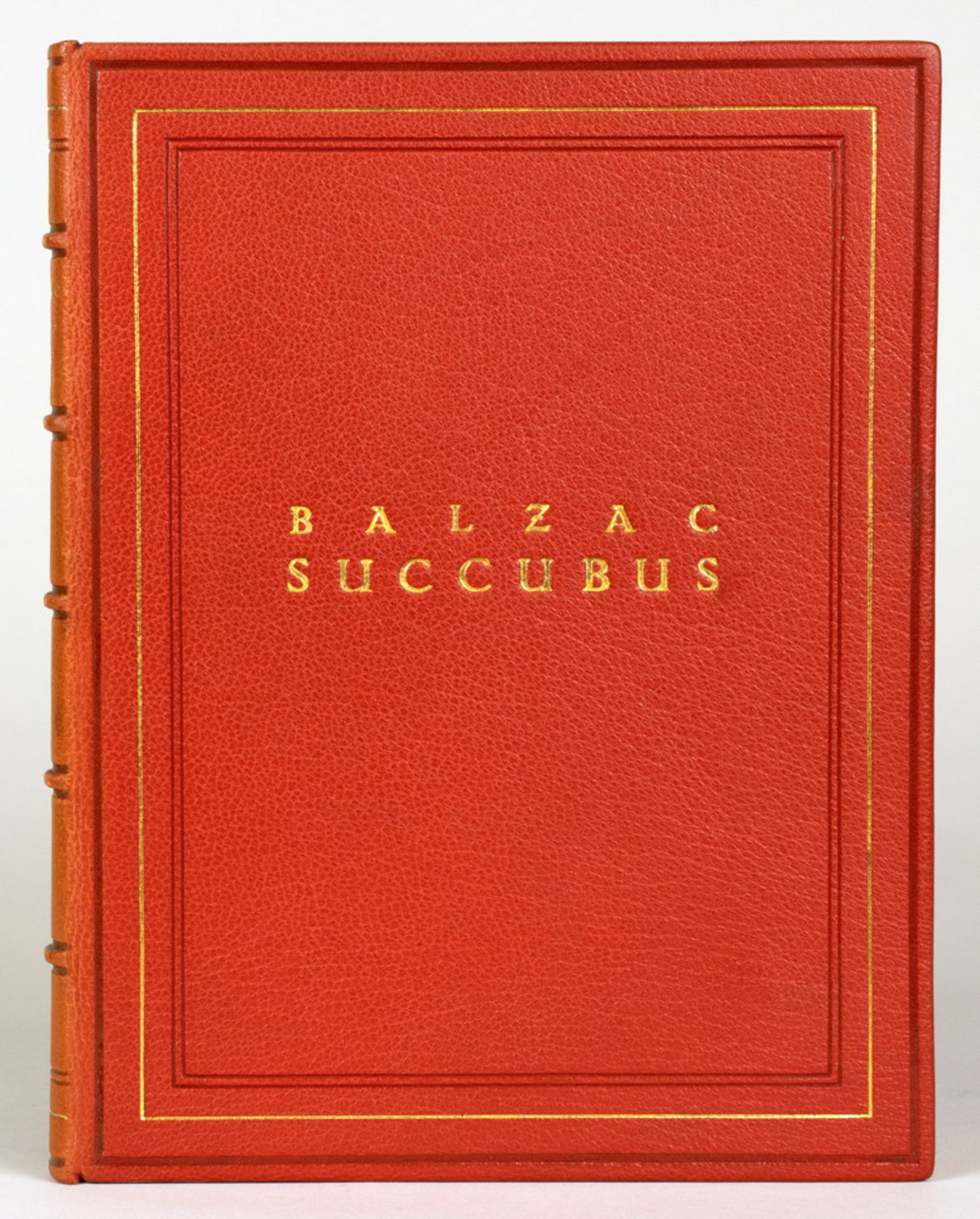 Einbände - Honoré de Balzac. Der Succubus.