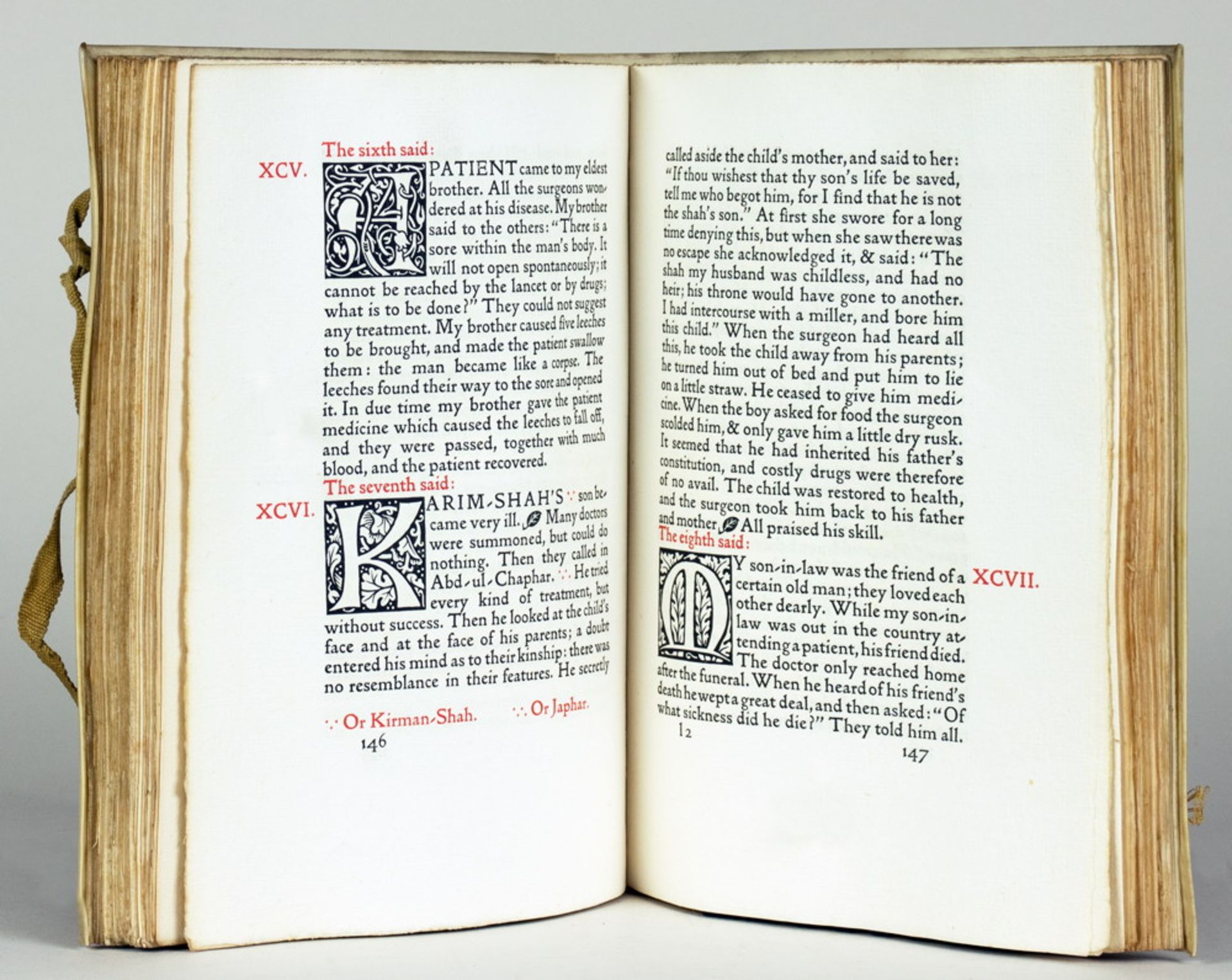 Kelmscott Press - The Book of Wisdom and Lies. - Image 3 of 3