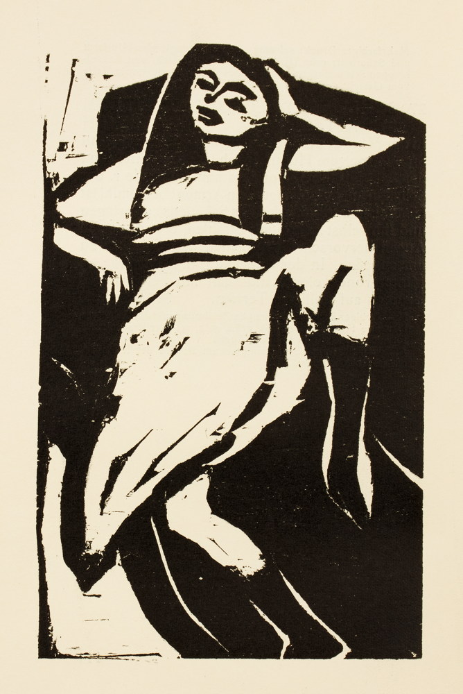 Ernst Ludwig Kirchner - Gustav Schiefler. Die Graphik Ernst Ludwig Kirchners bis 1924. - Image 7 of 8