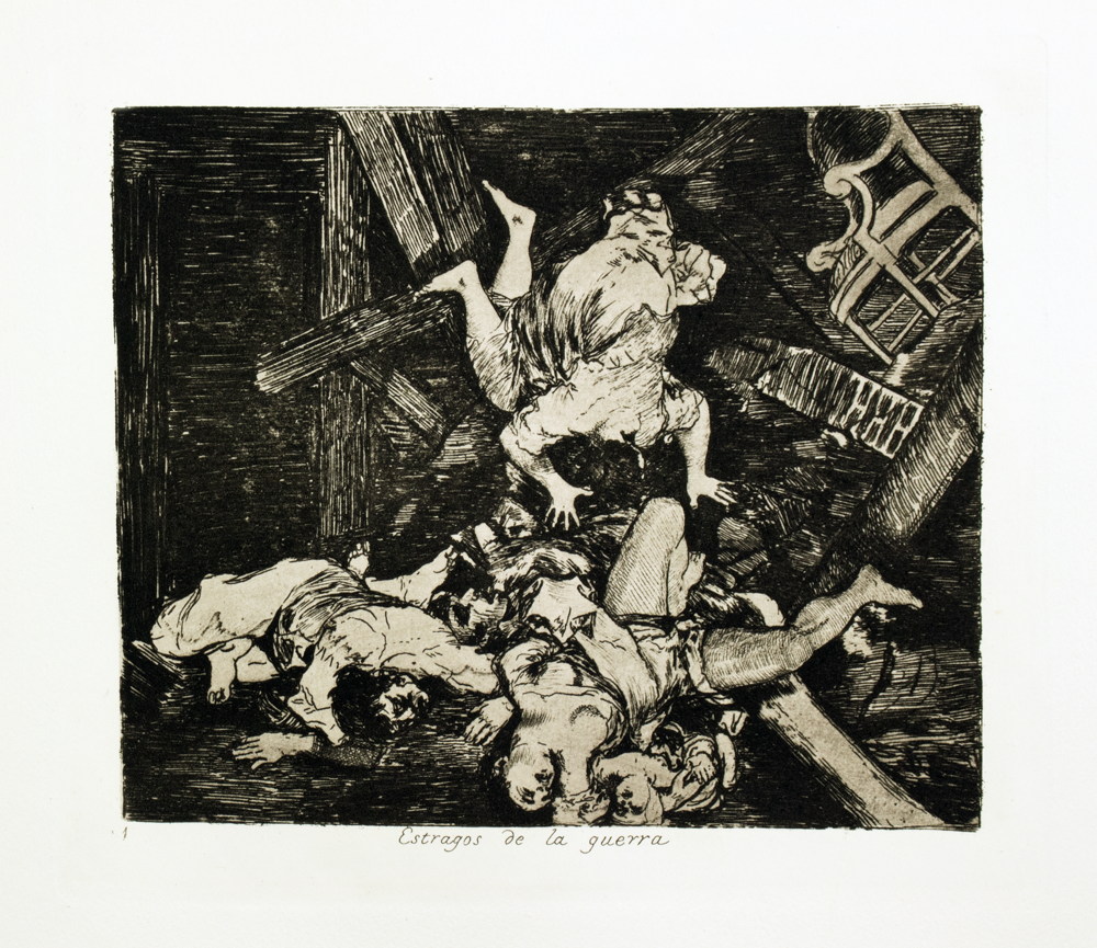 Francisco de Goya y Lucientes. Los desastres de la guerra. - Image 4 of 6