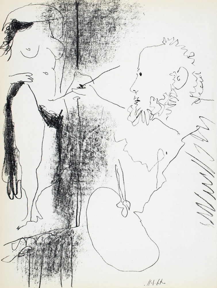 Pablo Picasso. Drei Lithographien.