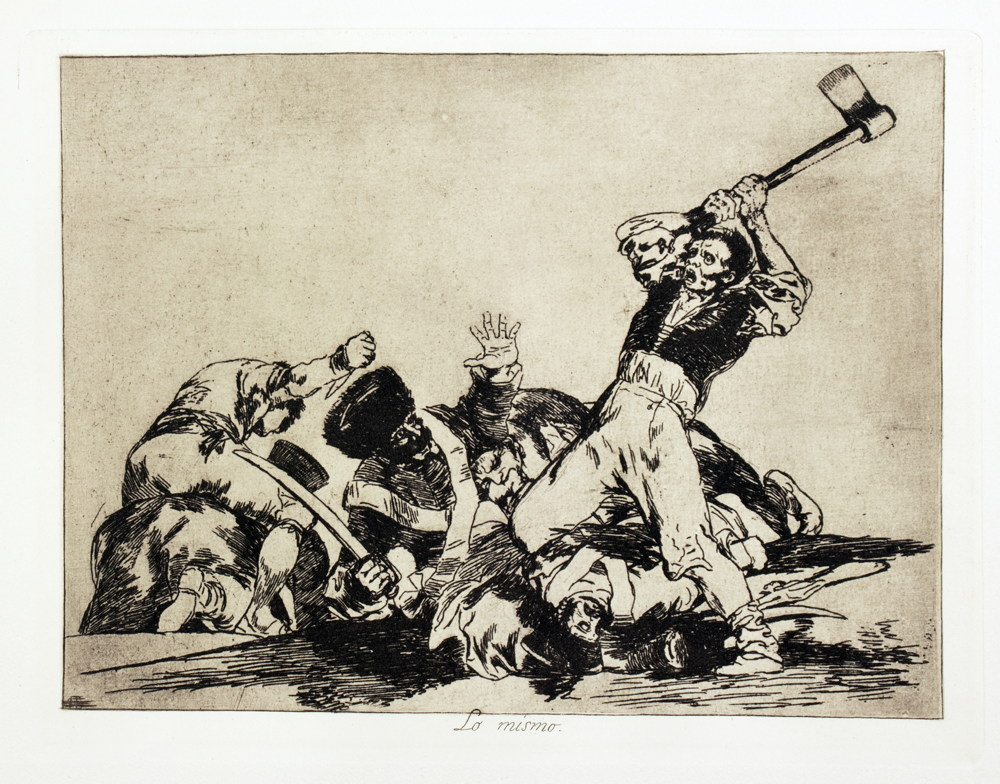 Francisco de Goya y Lucientes. Los desastres de la guerra. - Image 3 of 6