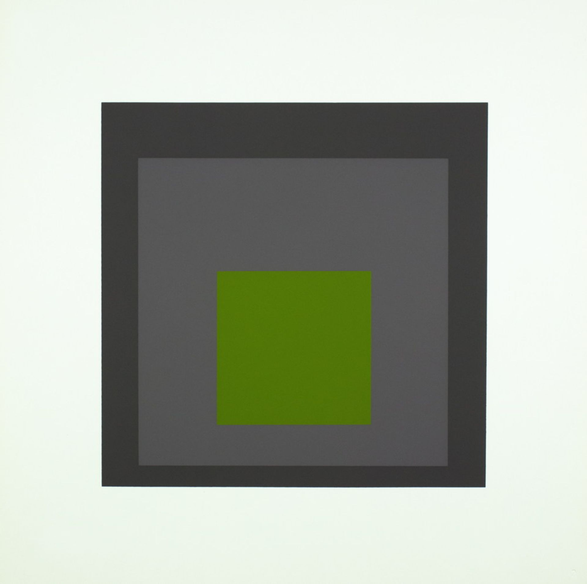 Josef Albers. Homage to the Square : Ten Works. - Image 2 of 10