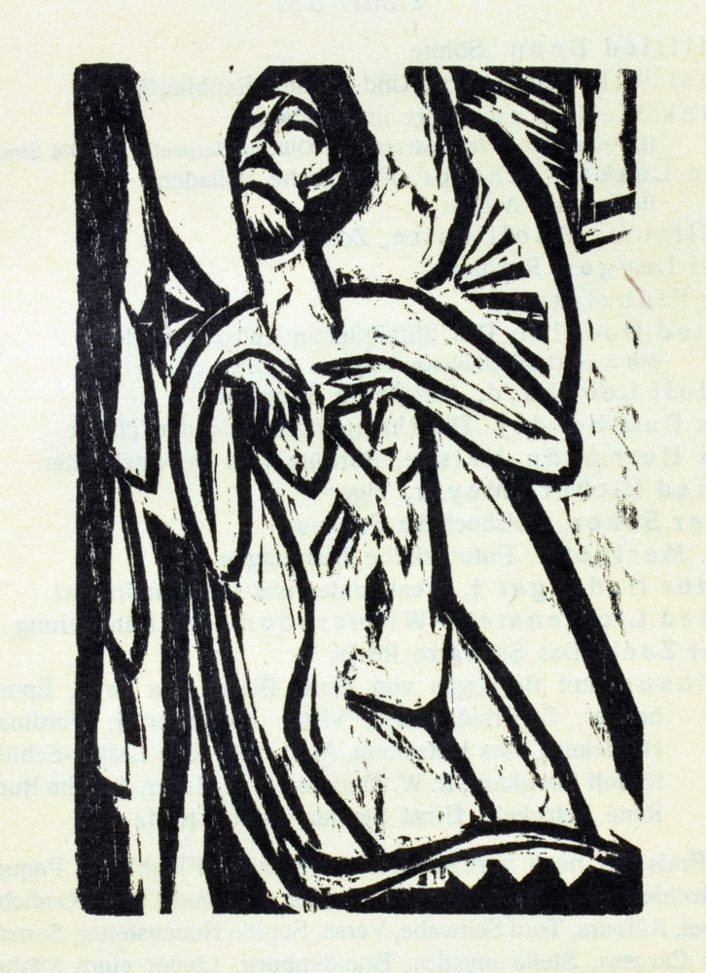 Ernst Ludwig Kirchner - Alfred Döblin. Das Stiftsfräulein und der Tod. - Image 3 of 5