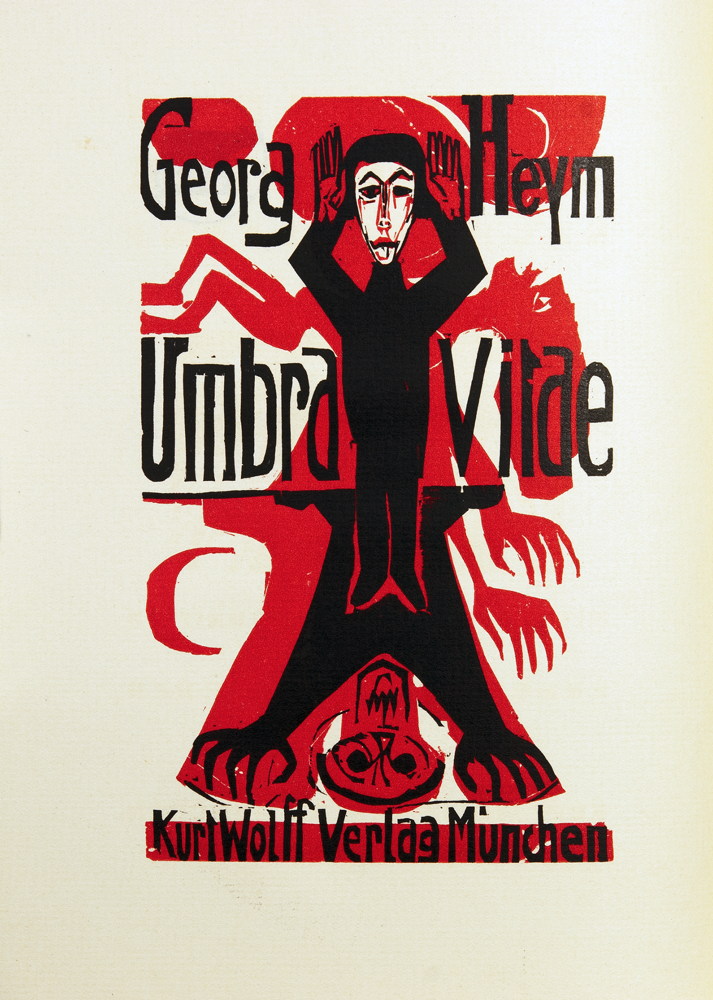 Ernst Ludwig Kirchner - Georg Heym. Umbra vitae. - Image 2 of 8