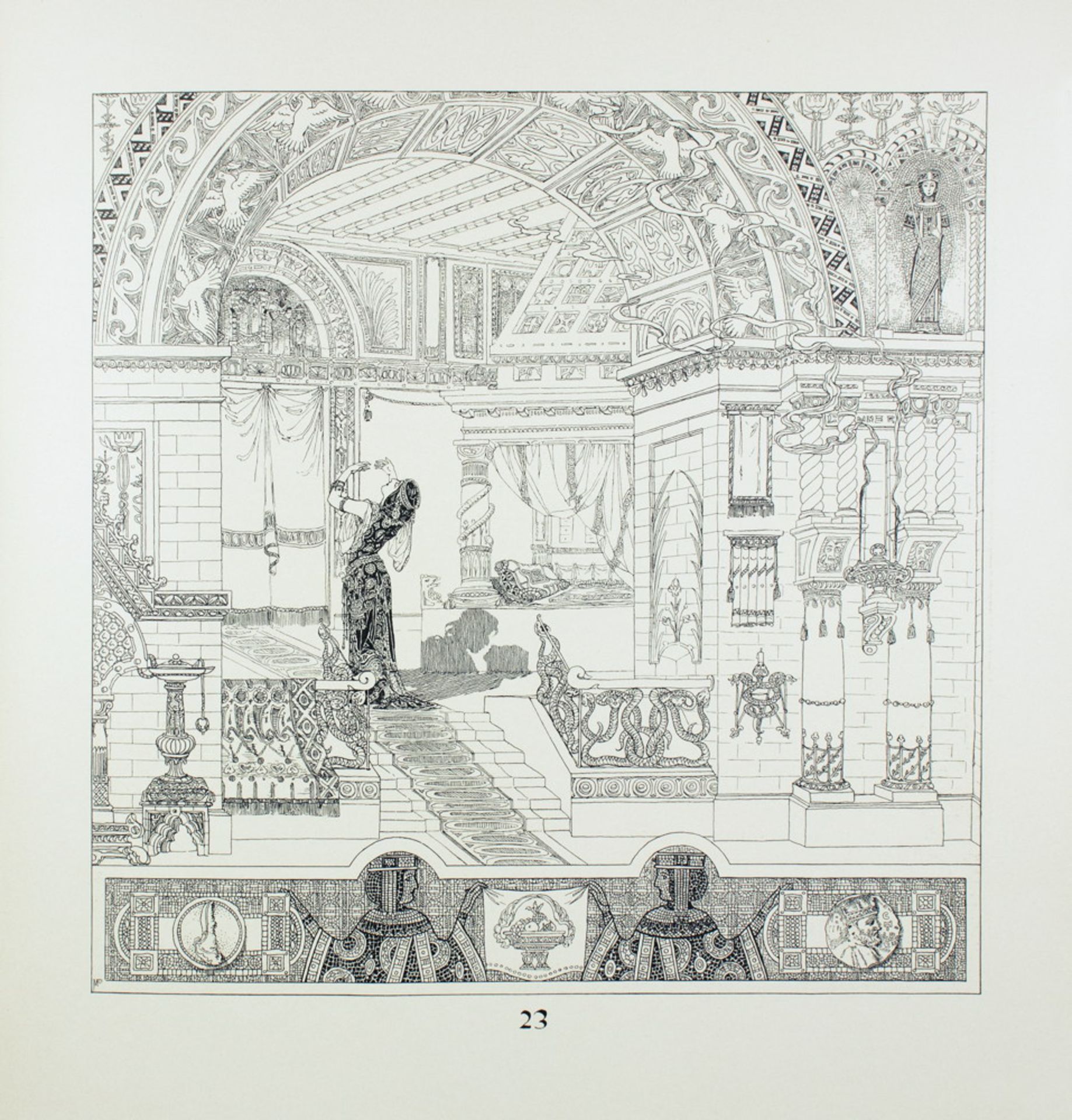 Wiener Jugendstil - Johann Karl August Musaeus. Rolands Knappen. - Image 4 of 4