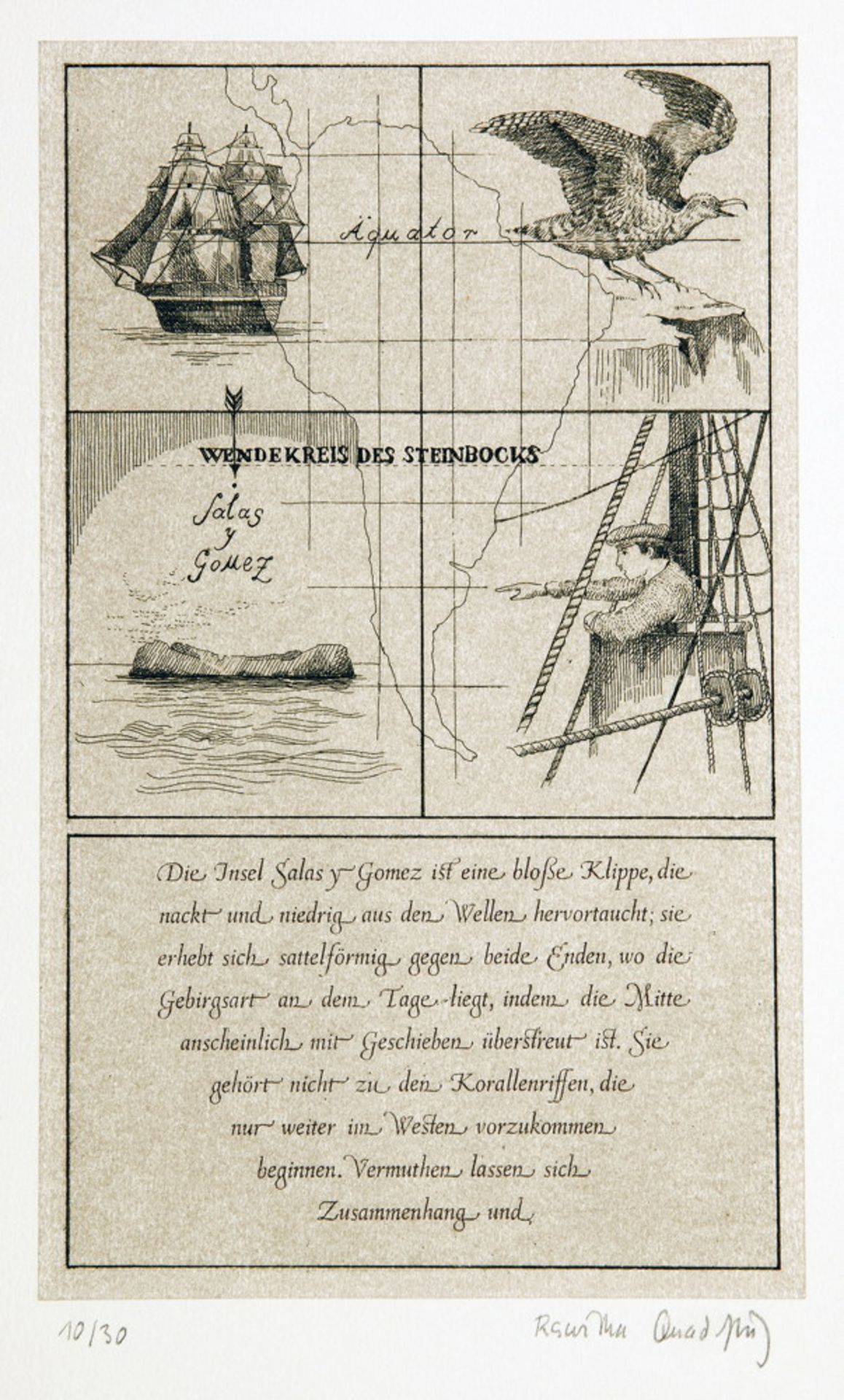 Raamin-Presse - Adelbert von Chamisso. Salas y Gomez.