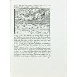 Kelmscott Press - Edward Burne-Jones. The Beginning of the World.