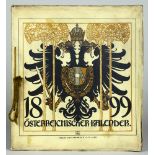 Wiener Jugendstil - Österreichischer Kalender 1899.