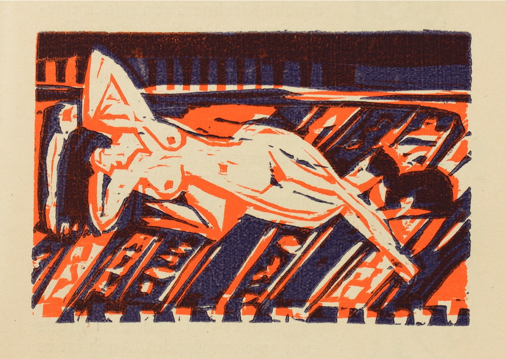 Ernst Ludwig Kirchner - Gustav Schiefler. Die Graphik Ernst Ludwig Kirchners bis 1924. - Image 3 of 8