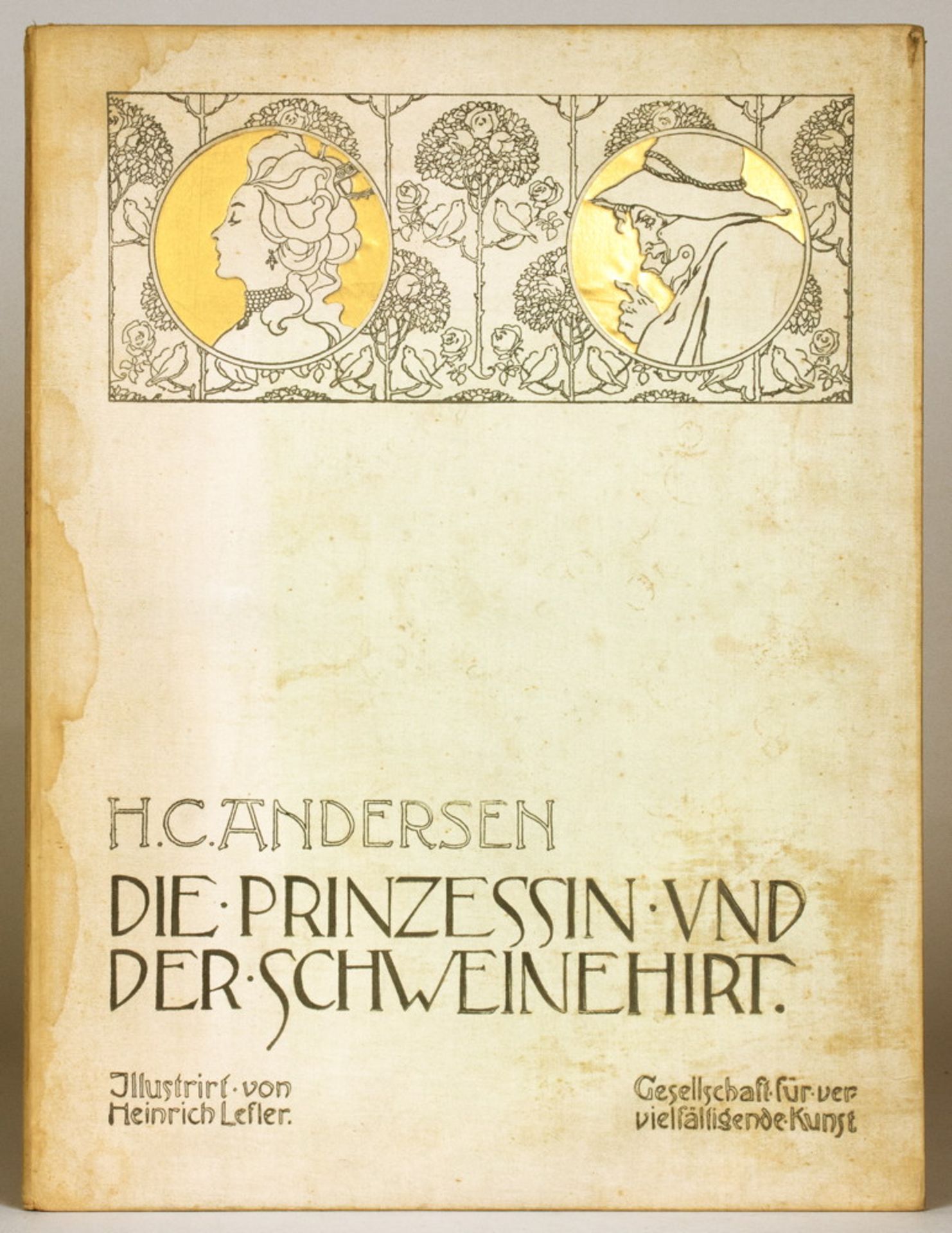 Wiener Jugendstil - H[ans] C[hristian] Andersen. Die Prinzessin und der Schweinehirt. - Image 6 of 6