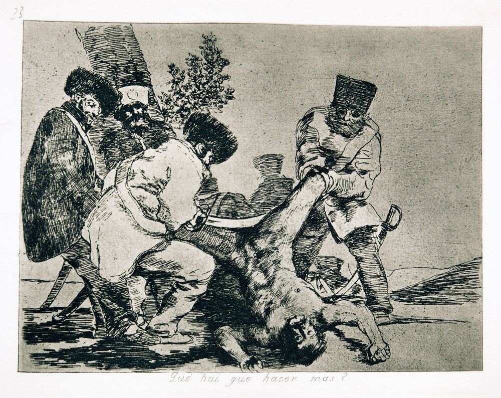 Francisco de Goya y Lucientes. Los desastres de la guerra.