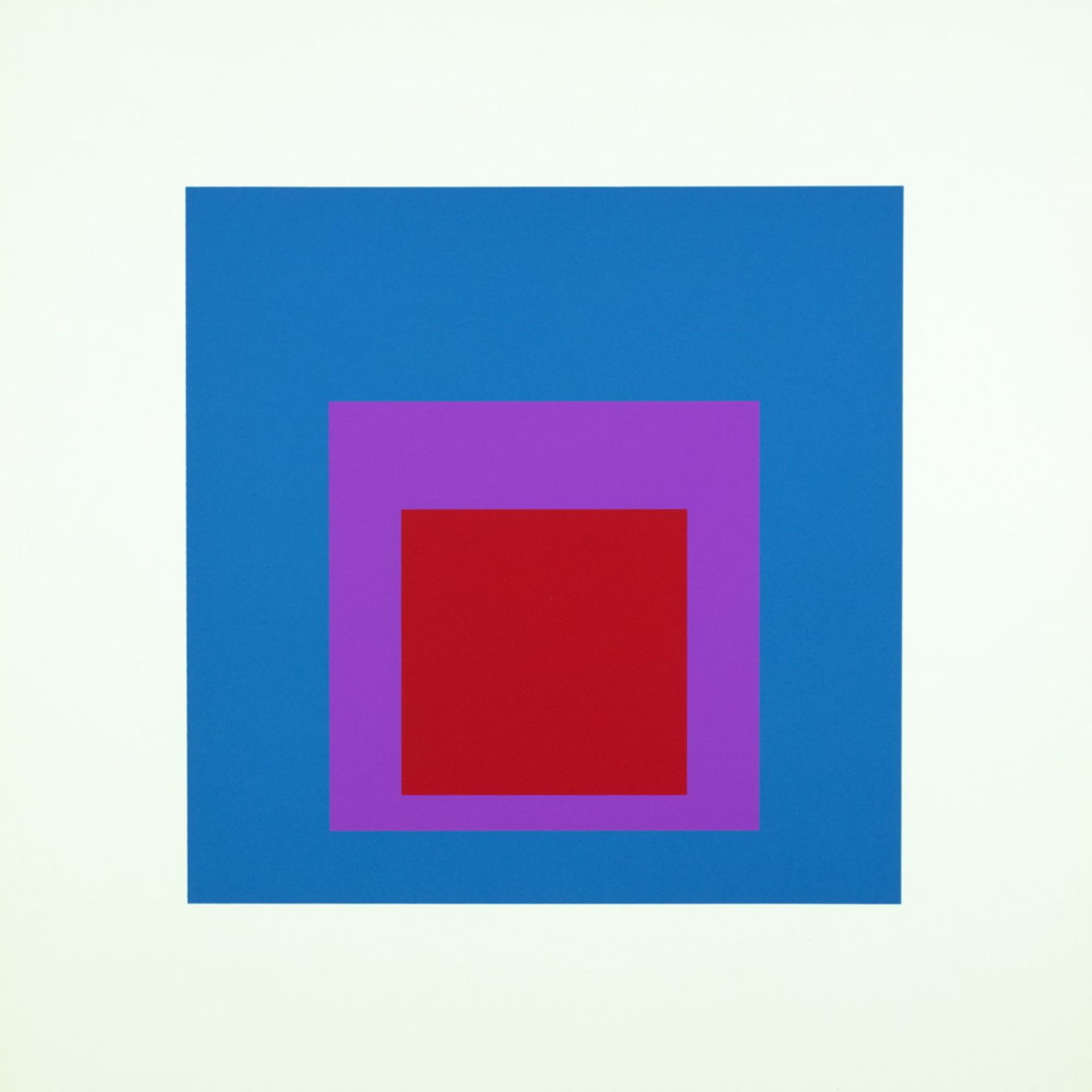 Josef Albers. Homage to the Square : Ten Works. - Image 6 of 10