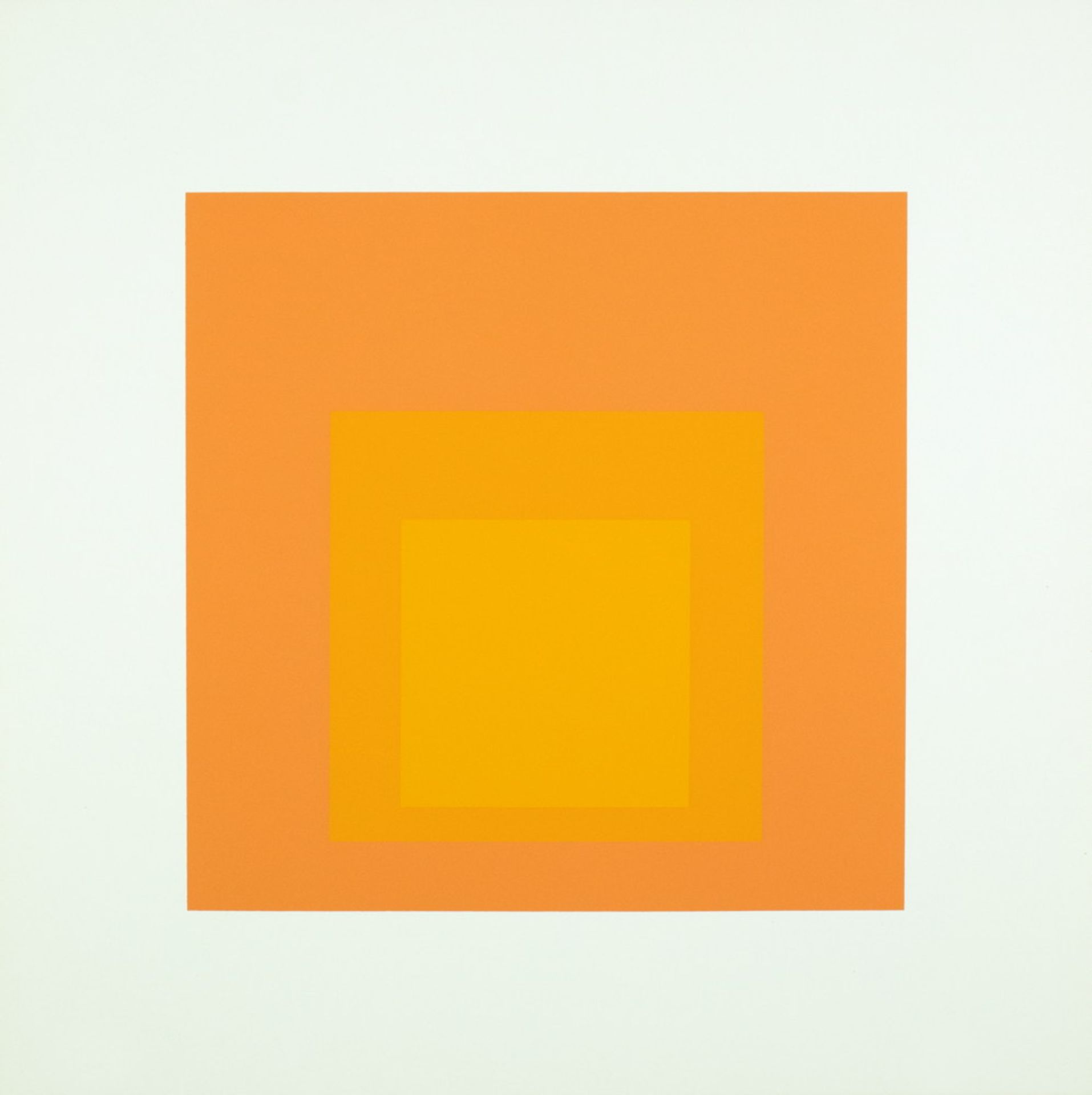 Josef Albers. Homage to the Square : Ten Works. - Image 3 of 10