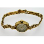 A ladies 9ct gold Rotary wrist watch, 14.26g