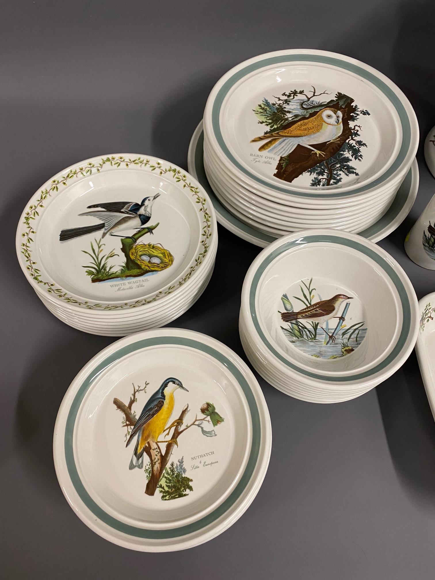 Approx. 52 pieces of Portmeirion "Birds of Britain" tableware - Bild 2 aus 4