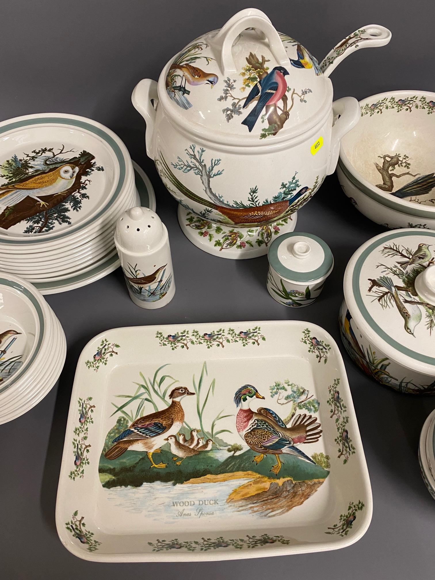 Approx. 52 pieces of Portmeirion "Birds of Britain" tableware - Bild 3 aus 4
