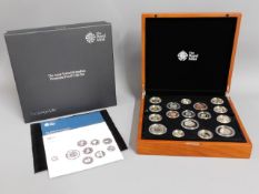 A limited edition 3216/7500 cased 2016 Royal Mint