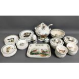 Approx. 52 pieces of Portmeirion "Birds of Britain" tableware