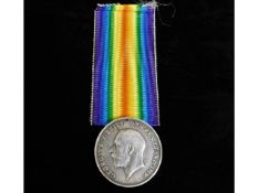 A WW1 medal awarded to 110150 Pnr. F. O. Burleigh