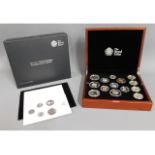 A limited edition 4591/7500 cased 2017 Royal Mint