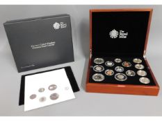 A limited edition 4591/7500 cased 2017 Royal Mint