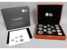 A limited edition 4645/7500 cased 2017 Royal Mint