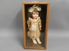 A c.1905 Armand Marseille bisque head doll, German