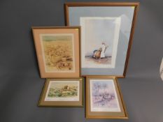 Four Spencer Tart limited edition prints, image si