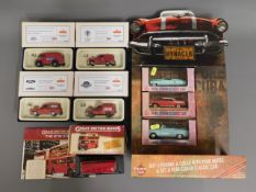 A small selection of boxed diecast models includin