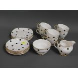 A quantity of Royal Vale polka dot tea wares, 20 p