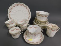 Twenty pieces of late Victorian, c.1900 Tuscan chi