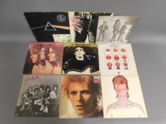 A quantity of vinyl LP's including Rolling Stones