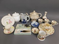 A quantity of mixed items including Royal Doulton