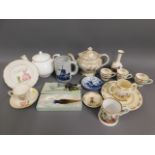 A quantity of mixed items including Royal Doulton
